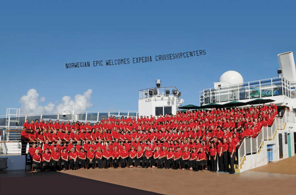 Expedia Franchise Owners Onboard Norwegian Epic
